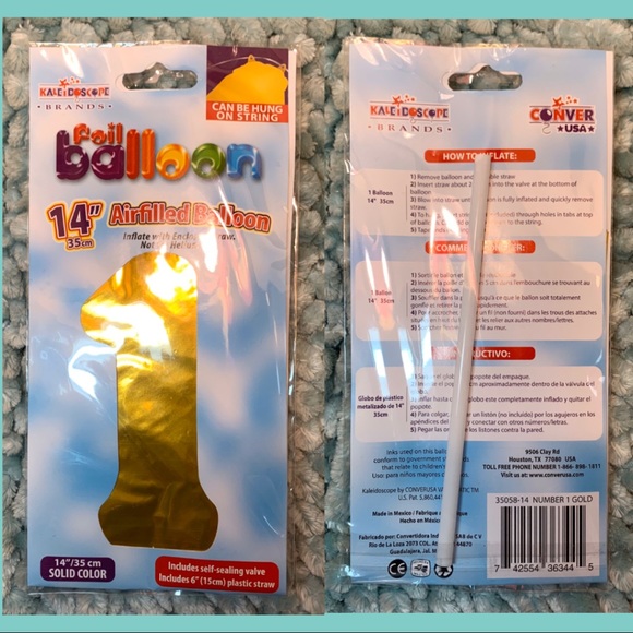 🎈 Happy 1st Birthday Party Photo Booth Props - Picture 7 of 10